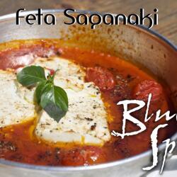 Blue Spice Restaurant Feta Saganaki