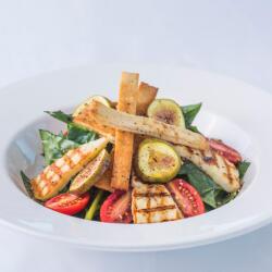 Psarolimano Grilled Halloumi Salad